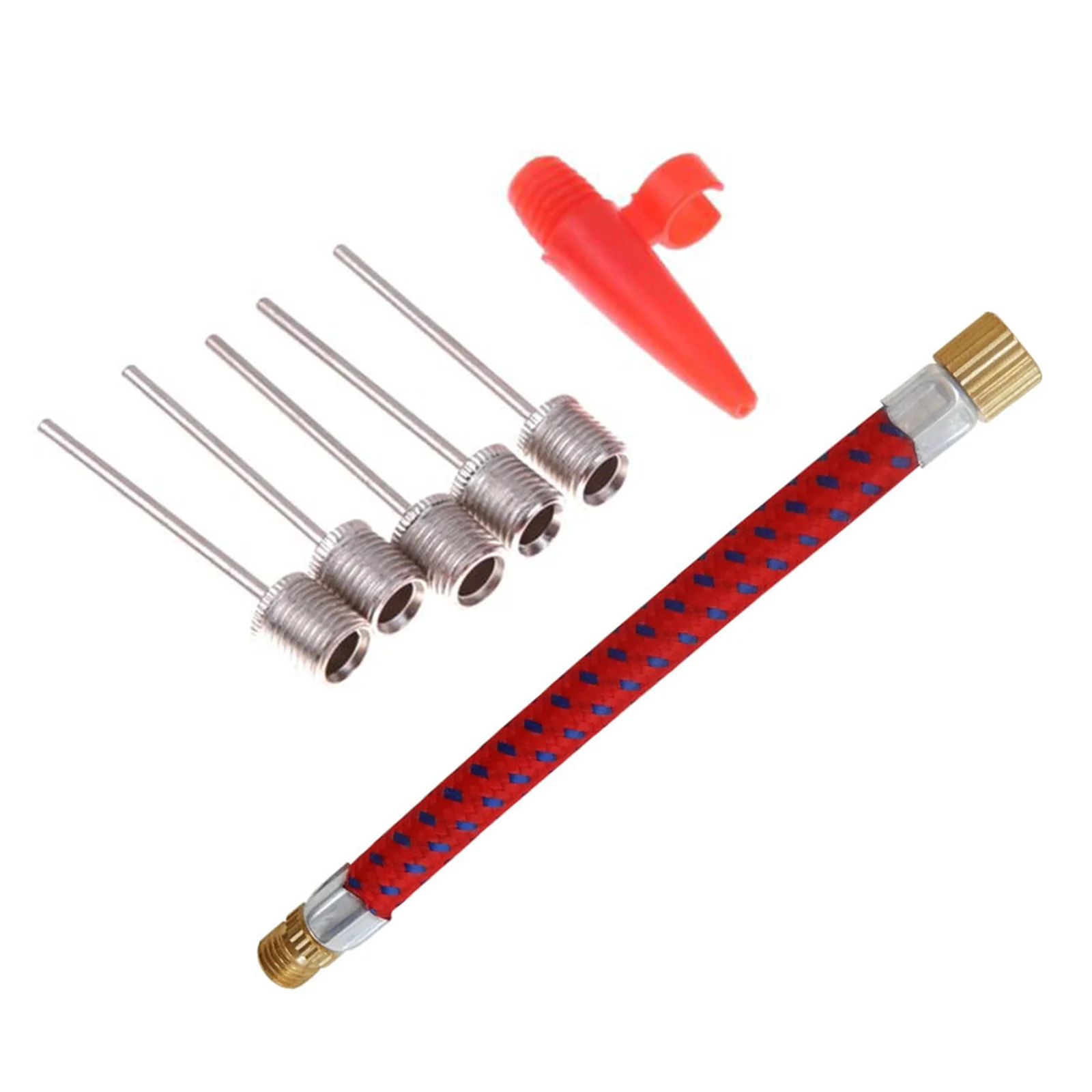 2pack 7pcs Bike Air Pump Hose Tip For Tire Inflater Adapter Inflatable Pumps Extension Hose+ Air Needle+Balloon Air Needle
2pack 7pcs Bike Air Pump Hose Tip For Tire Inflater Adapter Inflatable Pumps Extension Hose+ Air Needle+Balloon Air Needle
