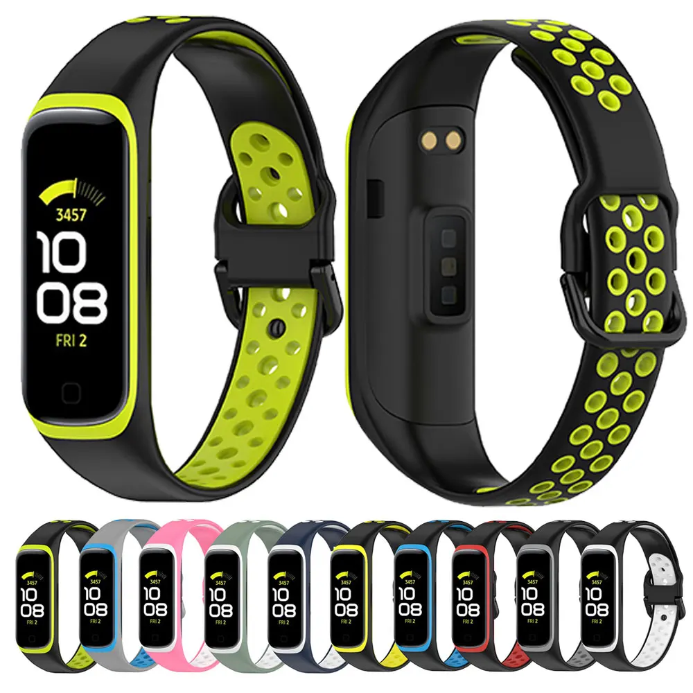 Silicone Watch Strap for Samsung Galaxy Fit 2 SM-R220 Wristband Bracelet Smartwatch Breathble Wrist Band Accessories
Silicone Watch Strap for Samsung Galaxy Fit 2 SM-R220 Wristband Bracelet Smartwatch Breathble Wrist Band Accessories