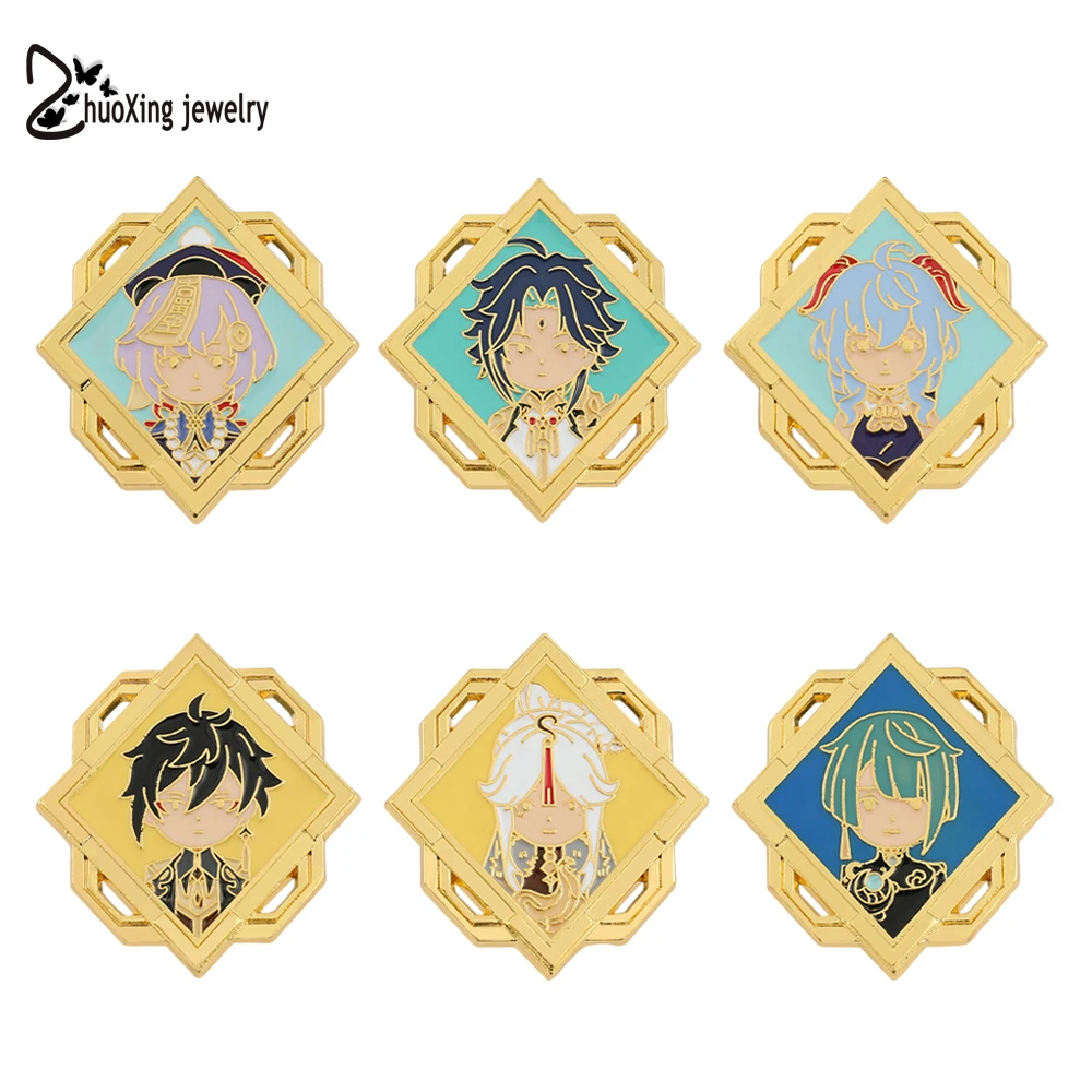 Video Game Cute Enamel Pin Lapel Pins Anime Genshin Impact Cartoon Badge Metal Button Brooches Fashion Jewelry Accessories
Video Game Cute Enamel Pin Lapel Pins Anime Genshin Impact Cartoon Badge Metal Button Brooches Fashion Jewelry Accessories