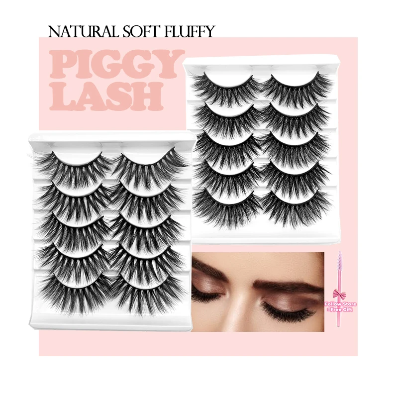 5 пар 3D Искусственные норковые волосы Накладные ресницы натуральные длинные мягкие ручной работы макияжные ресницы черные ресницы для маки... 
5 пар 3D Искусственные норковые волосы Накладные ресницы натуральные длинные мягкие ручной работы макияжные ресницы черные ресницы для маки...