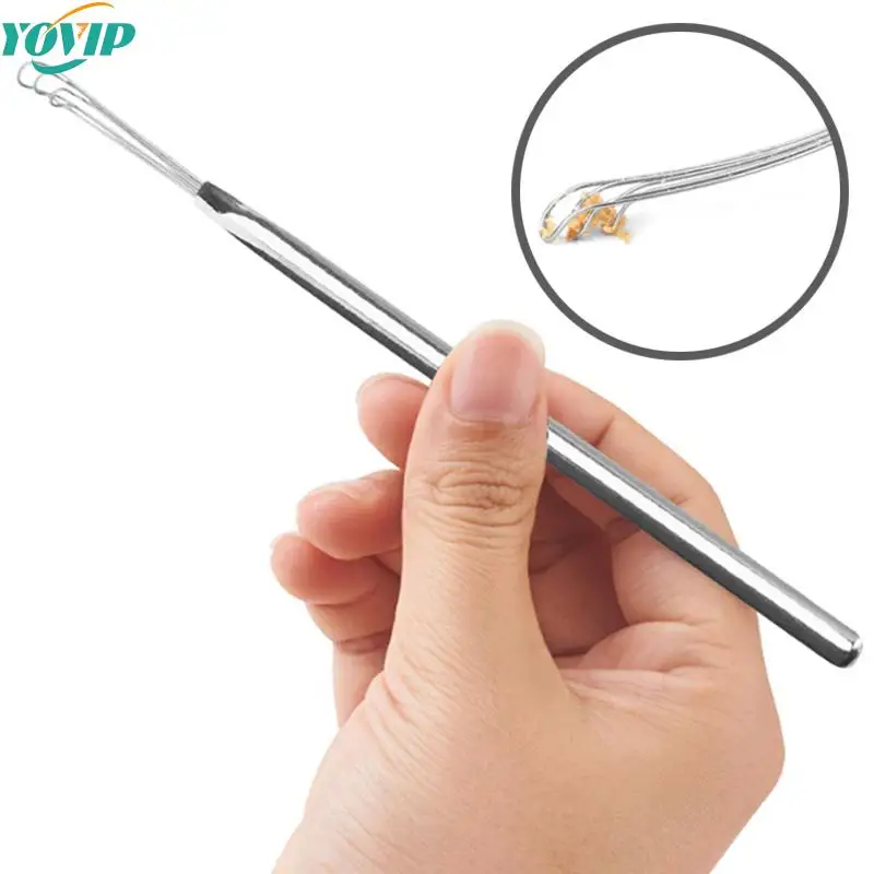 1Pc Ear Tools Stainless Steel Silver Earpick Wax Remover Curette Cleaner Health Care Tools Ear Pick Handle Design
1Pc Ear Tools Stainless Steel Silver Earpick Wax Remover Curette Cleaner Health Care Tools Ear Pick Handle Design