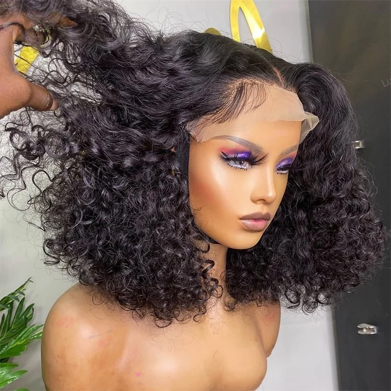 Natural Black Short Bob Wig 180 Density Soft Hair Glueless Lace Front Wig For Women Synthetic Heat Resistant Fiber Daily Cosplay
Natural Black Short Bob Wig 180 Density Soft Hair Glueless Lace Front Wig For Women Synthetic Heat Resistant Fiber Daily Cosplay