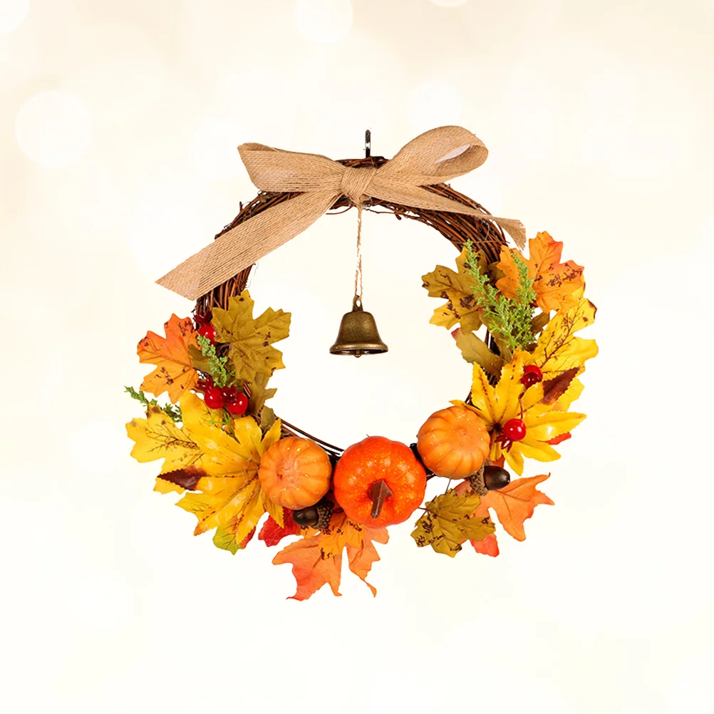 Wreath Fall Door Pumpkin Garland Maple Thanksgiving Wreaths Autumn Leaf Front Decorations Artificial Harvestdecor Christmas
Wreath Fall Door Pumpkin Garland Maple Thanksgiving Wreaths Autumn Leaf Front Decorations Artificial Harvestdecor Christmas