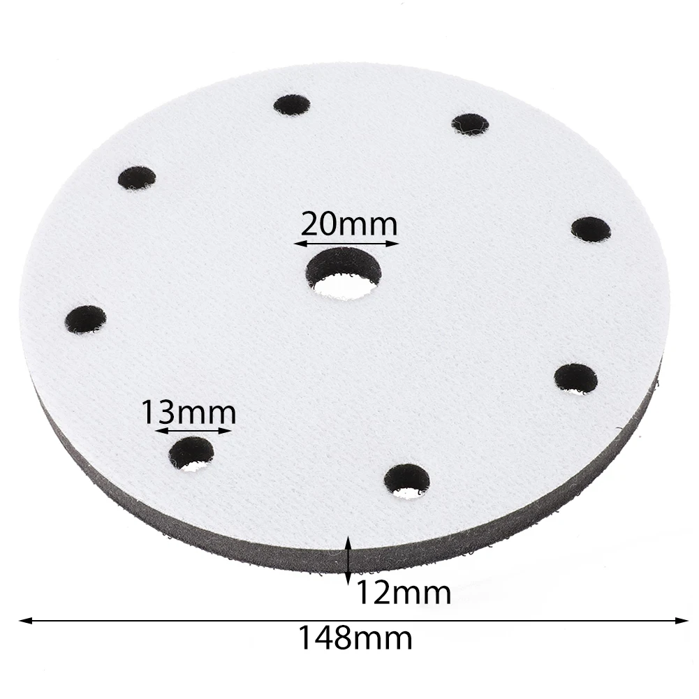 5/6Inch 9 Holes Interface Soft Pad 125mm Hook And Loop Disc Sander Backing Pad Polishing Soft Pad Sander Parts
5/6Inch 9 Holes Interface Soft Pad 125mm Hook And Loop Disc Sander Backing Pad Polishing Soft Pad Sander Parts