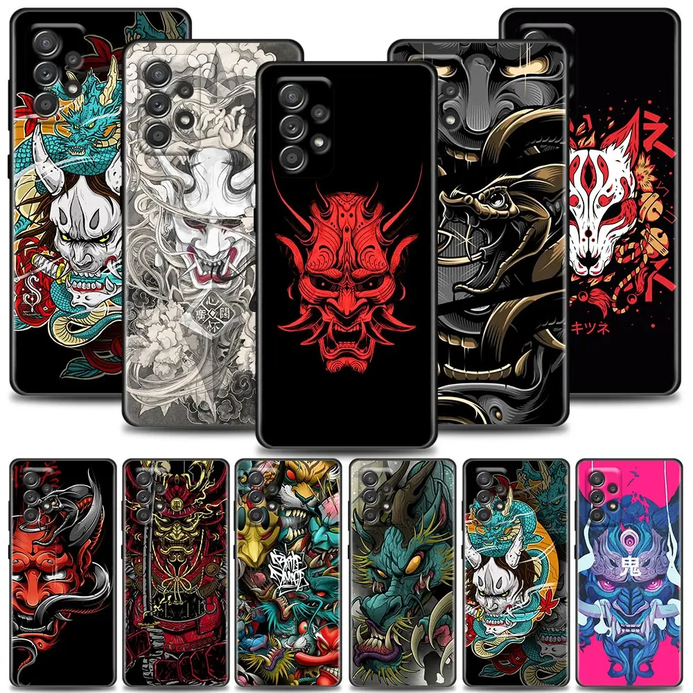 Case For Samsung Galaxy A72 A52 A53 A71 A91 A51 A42 A41 Note 20 Ultra 8 9 10 Plus Cases Cover Samurai Oni Mask Tattoo Dragon Art
Case For Samsung Galaxy A72 A52 A53 A71 A91 A51 A42 A41 Note 20 Ultra 8 9 10 Plus Cases Cover Samurai Oni Mask Tattoo Dragon Art