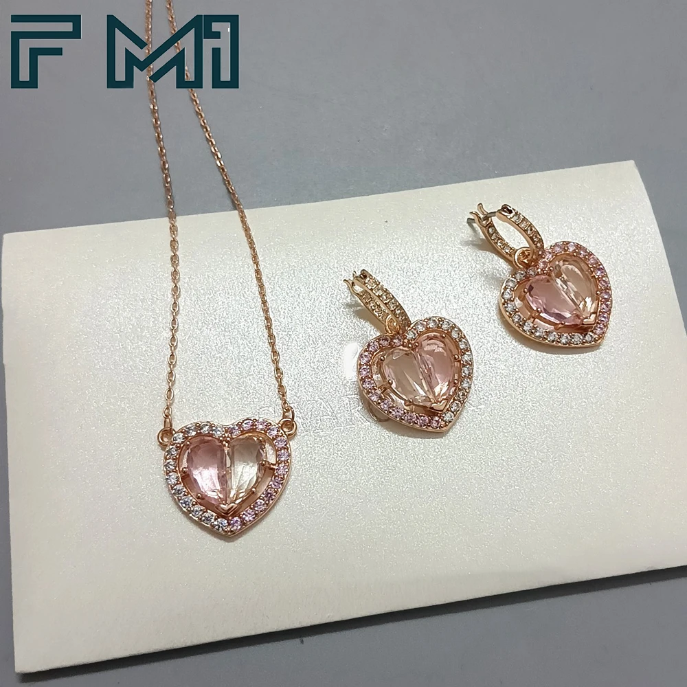 New Set 2023 Trend Original Christmas Glamorous Austrian Crystal Round Necklace Women Luxury Gifts Gift The Set Box Luxury
New Set 2023 Trend Original Christmas Glamorous Austrian Crystal Round Necklace Women Luxury Gifts Gift The Set Box Luxury
