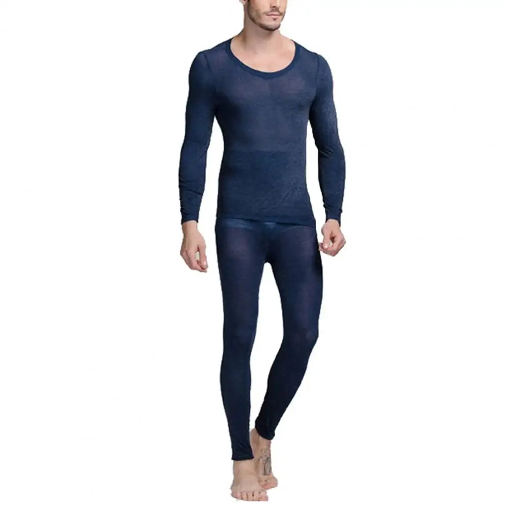 2Pcs/Set O-neck Long Sleeve High Waist Solid Color Top Pants Set Unisex Ultrathin Perspective Thermal Underwear Set Intimates
2Pcs/Set O-neck Long Sleeve High Waist Solid Color Top Pants Set Unisex Ultrathin Perspective Thermal Underwear Set Intimates