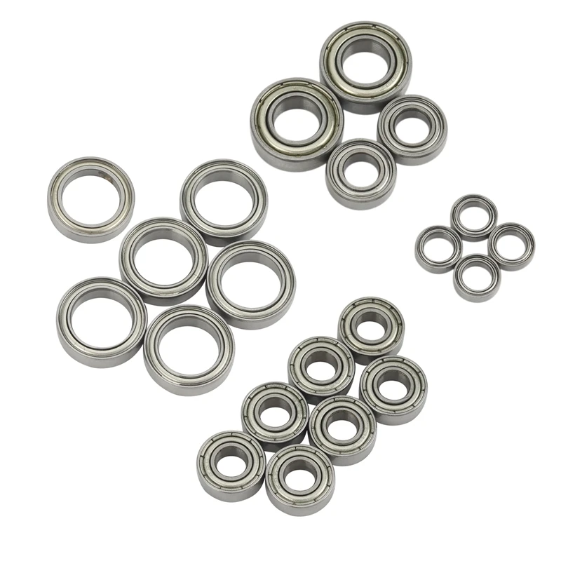 21Pcs Ball Bearing Kit for Traxxas Slash 4X4 VXL LCG Stampede RC Car Upgrade Parts Accessories
21Pcs Ball Bearing Kit for Traxxas Slash 4X4 VXL LCG Stampede RC Car Upgrade Parts Accessories