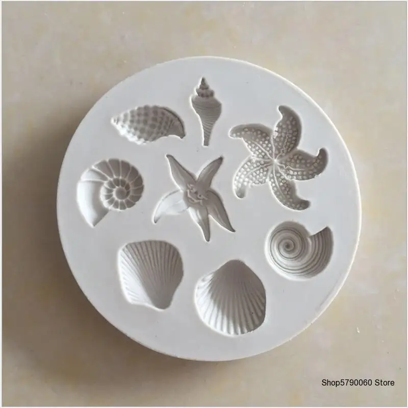 Cake Decoration Tools DIY Sea Creatures Conch Starfish Shell Fondant Cake Candy Silicone Molds Creative DIY Chocolate Mold
Cake Decoration Tools DIY Sea Creatures Conch Starfish Shell Fondant Cake Candy Silicone Molds Creative DIY Chocolate Mold