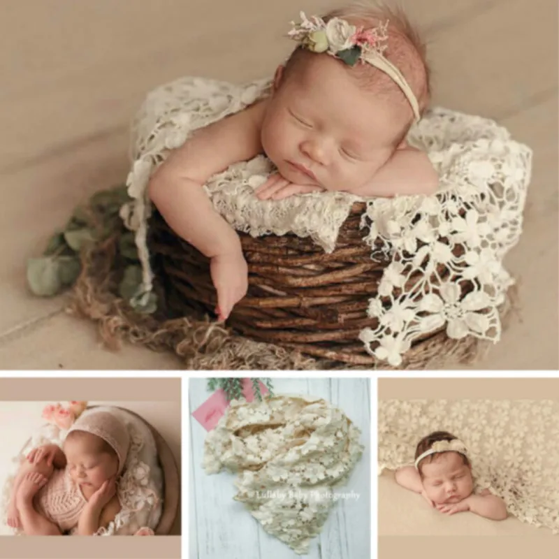 Newborn Baby Photography Props Lace Background Blanket Flower Wrap Inelastic Embroidery Lace Pad Retro Tablecloth Photo Backdrop
Newborn Baby Photography Props Lace Background Blanket Flower Wrap Inelastic Embroidery Lace Pad Retro Tablecloth Photo Backdrop