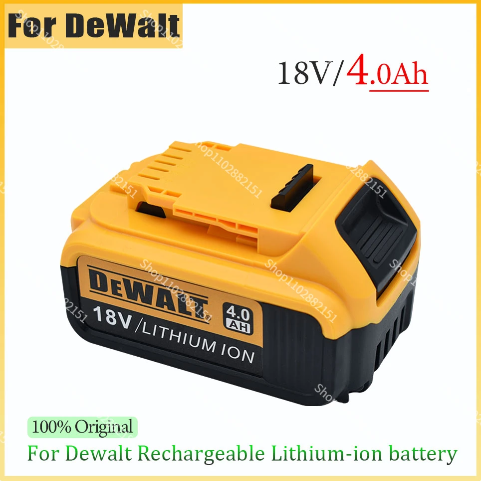 4000mAh Dewalt 18V 4.0AH power tool battery for Dewalt DCB180 DCB181 DCB182 DCB201 DCB200 MAX power 18650 battery Dewalt
4000mAh Dewalt 18V 4.0AH power tool battery for Dewalt DCB180 DCB181 DCB182 DCB201 DCB200 MAX power 18650 battery Dewalt