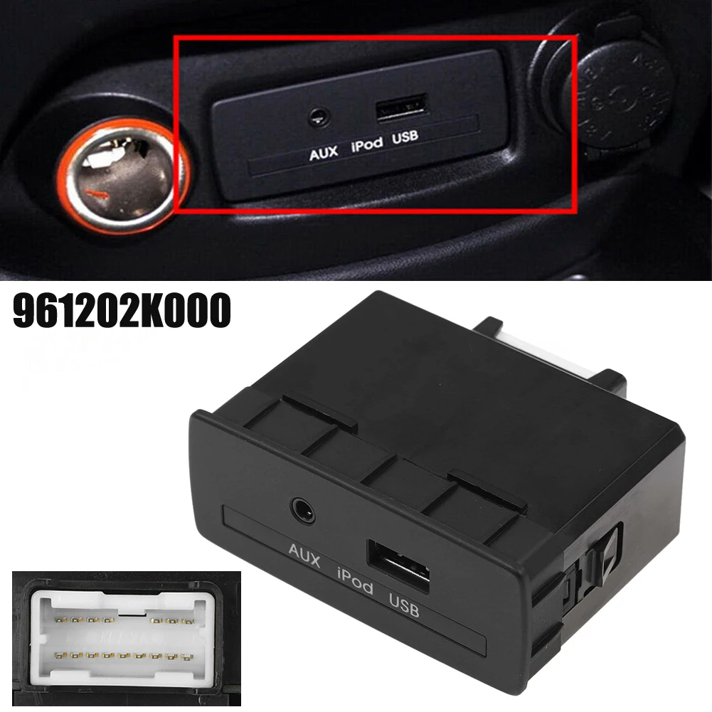Adapter Auxiliary Adapter 961202K000 ABS Plastic Car Accessories USB AUX Port Adapter Without Navigation 100% Brand New
Adapter Auxiliary Adapter 961202K000 ABS Plastic Car Accessories USB AUX Port Adapter Without Navigation 100% Brand New