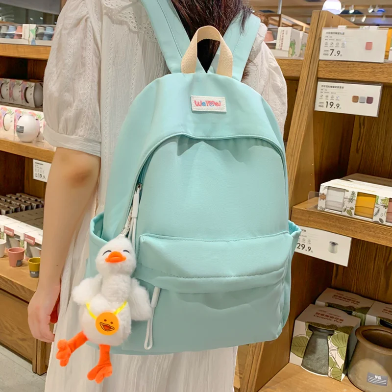 Schoolbag Girls Backpacks For Women Korean Version Simple Student Book Bags For Boys Female Fashion Travel Mochila Knapsack New
Schoolbag Girls Backpacks For Women Korean Version Simple Student Book Bags For Boys Female Fashion Travel Mochila Knapsack New