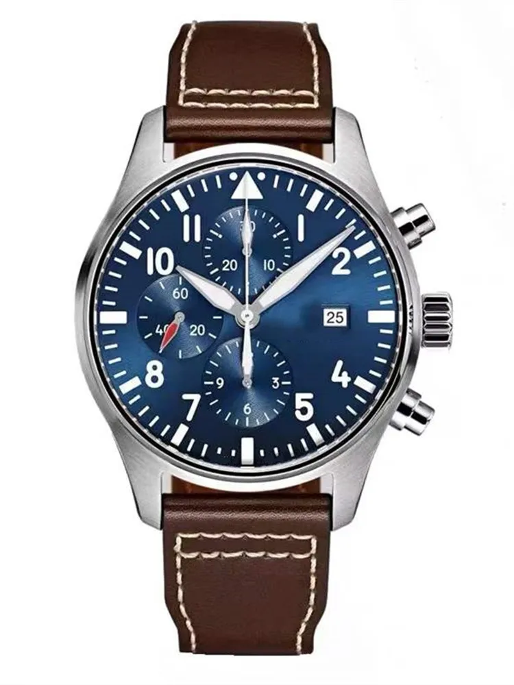 New listing Top Brand Pilot series Luxury Watch for Men Luminous Calendar Chronograph Men's Relogio Masculino Quartz Watch
New listing Top Brand Pilot series Luxury Watch for Men Luminous Calendar Chronograph Men's Relogio Masculino Quartz Watch