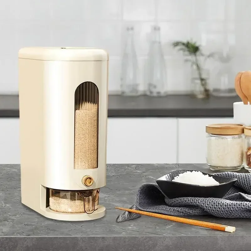 Storage Dry Type Grain Sealed Rice Bucket Cereal Storage Rice Capacity Push Dispenser Container Design Large Jar Box With Food
Storage Dry Type Grain Sealed Rice Bucket Cereal Storage Rice Capacity Push Dispenser Container Design Large Jar Box With Food