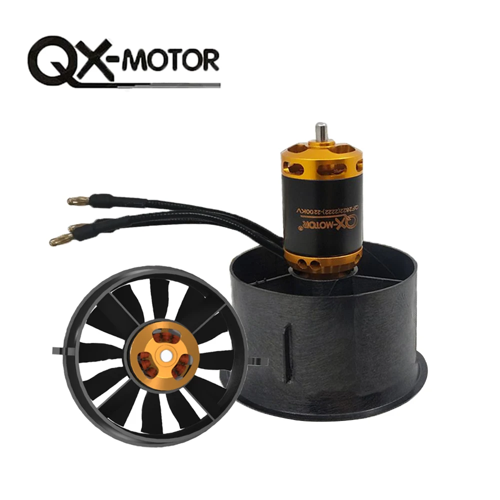64mm EDF 12 Blades Ducted Fan 4300kv motor use 80A ESC For RC Propeller Airplane Drone Model Spare Parts
64mm EDF 12 Blades Ducted Fan 4300kv motor use 80A ESC For RC Propeller Airplane Drone Model Spare Parts