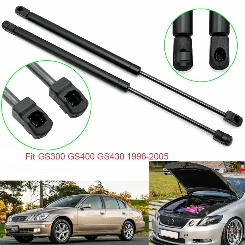 2Pcs Front Hood Lift Supports Gas Struts Spring Hydraulic Rod 4536 5344039175 For Lexus GS300 GS400 GS430 1998-2005
2Pcs Front Hood Lift Supports Gas Struts Spring Hydraulic Rod 4536 5344039175 For Lexus GS300 GS400 GS430 1998-2005