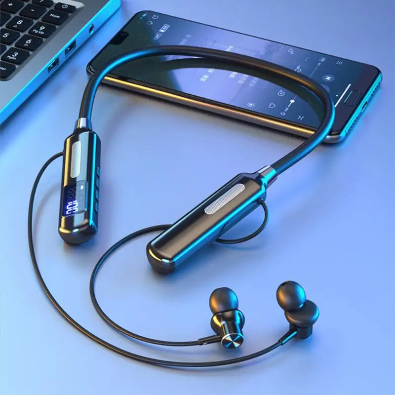 Wireless Bluetooth Headset Hanging Neck In-Ear Design Outdoor Sports Running Long Endurance Wireless Headset
Wireless Bluetooth Headset Hanging Neck In-Ear Design Outdoor Sports Running Long Endurance Wireless Headset