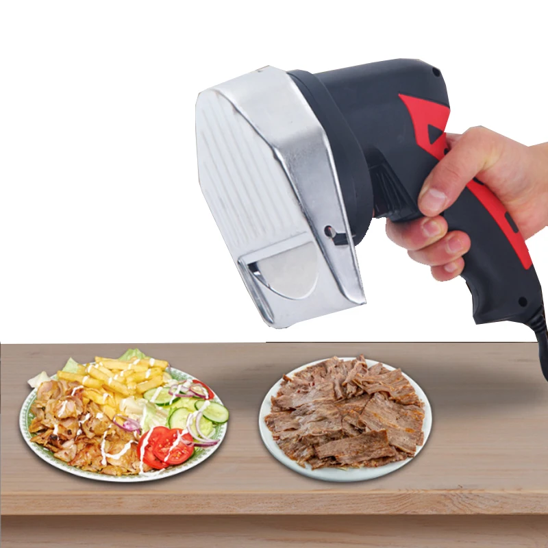 Electric Barbecue Meat Cutter Turkey Automatic Kebab Knife Cutting Shawarma Doner Slicer
Electric Barbecue Meat Cutter Turkey Automatic Kebab Knife Cutting Shawarma Doner Slicer
