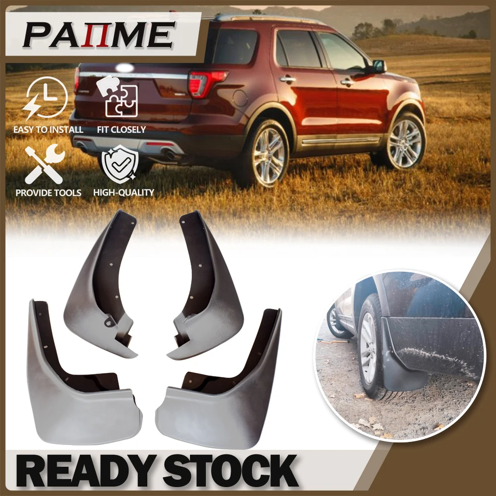 Car Mudflaps For Ford Explorer 2011-2019 Mud Flaps Splash Guards Mud guards Mud Flap Front Rear Fender Protector YC101024
Car Mudflaps For Ford Explorer 2011-2019 Mud Flaps Splash Guards Mud guards Mud Flap Front Rear Fender Protector YC101024