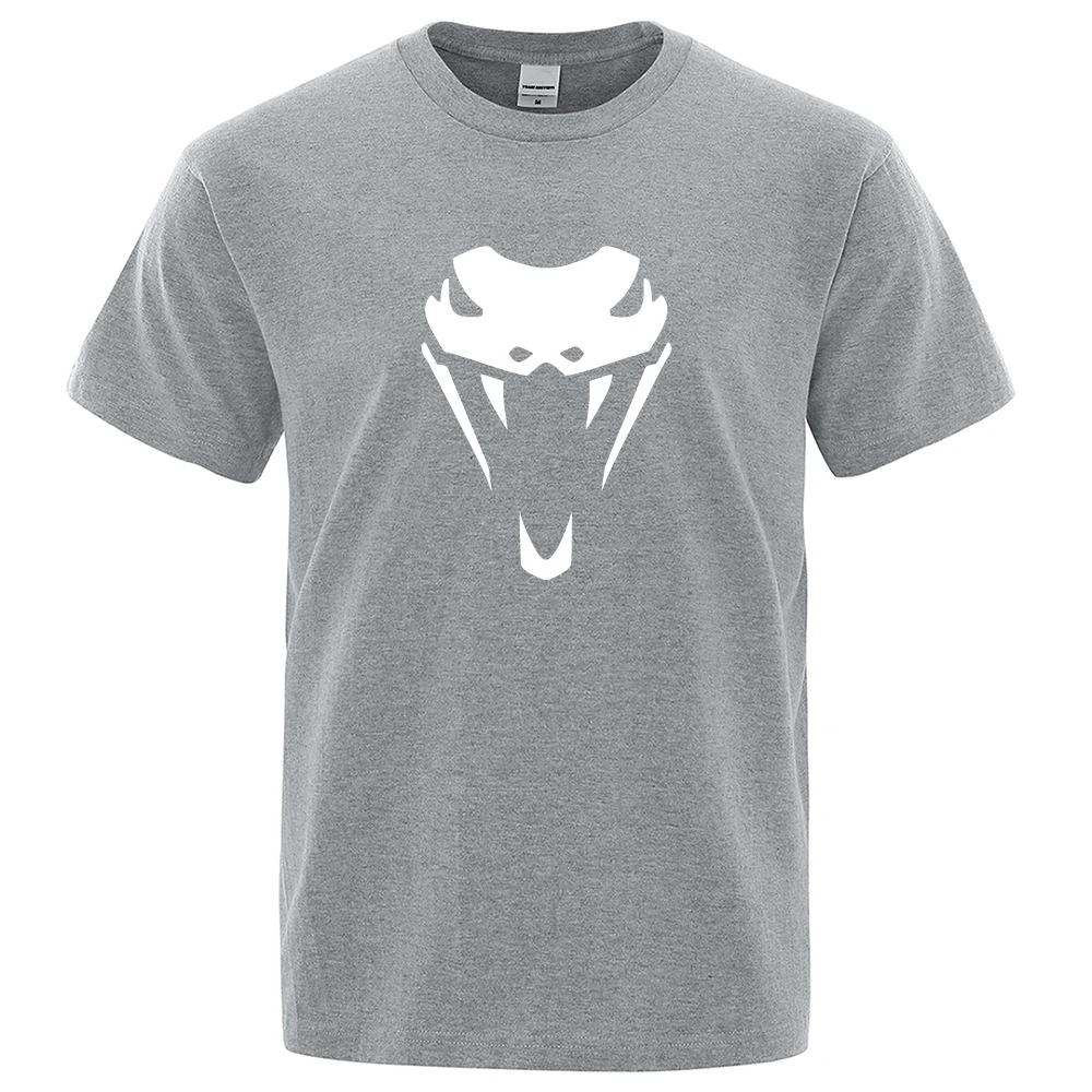 Snake Head Cobra Fangs Print Clothes Male Fashion Oversize T-Shirt Casual Crewneck Tops Summer Cotton Loose Men T Shirt New
Snake Head Cobra Fangs Print Clothes Male Fashion Oversize T-Shirt Casual Crewneck Tops Summer Cotton Loose Men T Shirt New