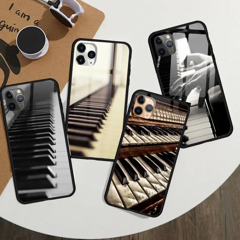 Music piano keyboard elegant Phone Case Tempered glass For iphone 11 12 13 PRO MAX mini 6 7 8 plus X XS XR
Music piano keyboard elegant Phone Case Tempered glass For iphone 11 12 13 PRO MAX mini 6 7 8 plus X XS XR