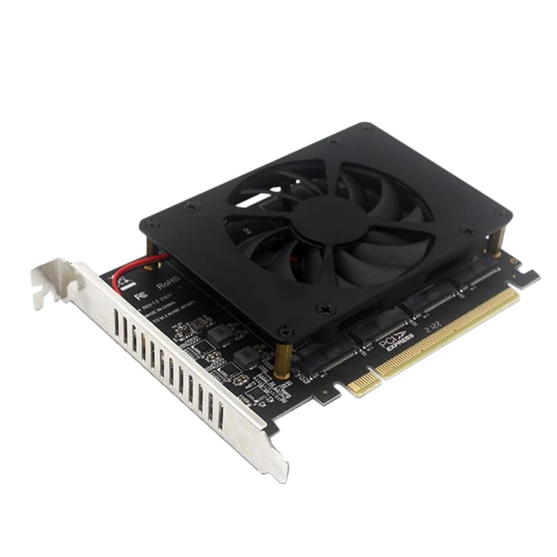 PCIEX16 NVME M2 MKEY SSD RAID Array Expansion Adapter Card Motherboard PCIE Split Card
PCIEX16 NVME M2 MKEY SSD RAID Array Expansion Adapter Card Motherboard PCIE Split Card