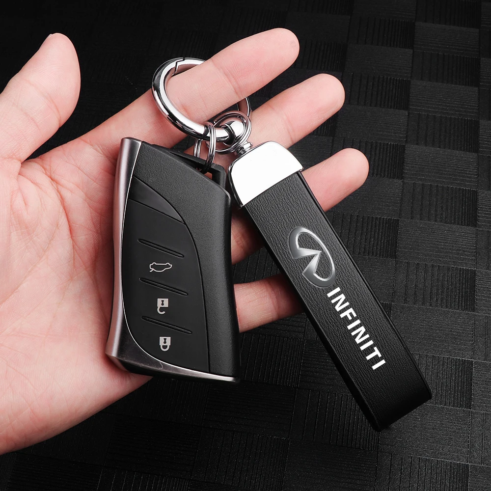 Luxury Car Key Rings Keychain Keyring Key Tag Holder Auto Accessorie For INFINITI EX25 LQ50 Q50 FX35 QX80 FX37 G35 FX45 FX50 G25
Luxury Car Key Rings Keychain Keyring Key Tag Holder Auto Accessorie For INFINITI EX25 LQ50 Q50 FX35 QX80 FX37 G35 FX45 FX50 G25