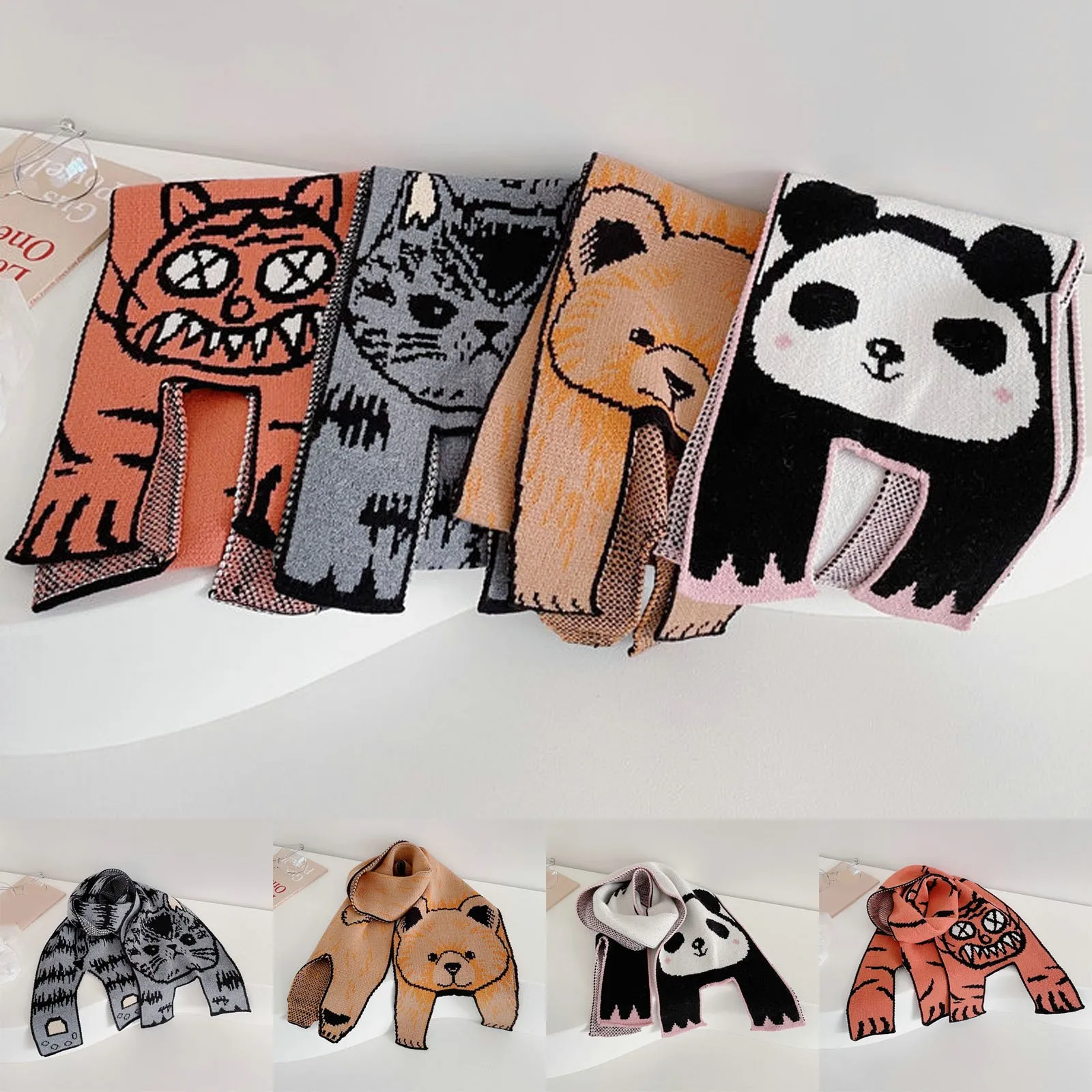 Silk Headscarf for Women Children Fashion Parent Child Scarf Shawl Animal Print Cute Warm Scarf Short Summer Linen Scarf
Silk Headscarf for Women Children Fashion Parent Child Scarf Shawl Animal Print Cute Warm Scarf Short Summer Linen Scarf
