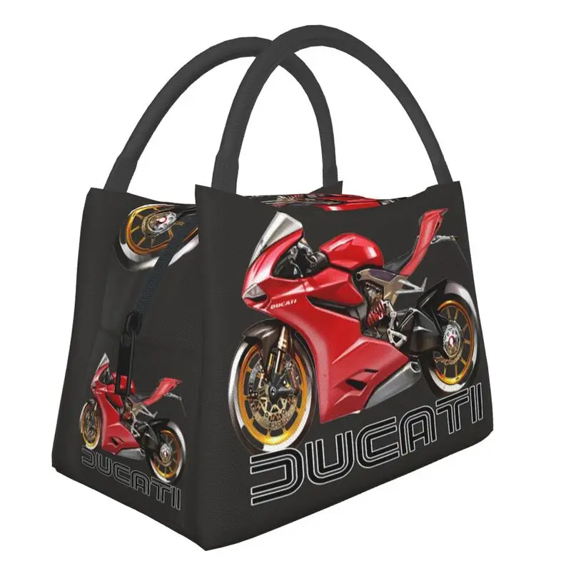 Сумки для обедов Ducati Panigale с изоляцией для мотоцикла, для кемпинга, путешествий, портативный охладитель, Женский термальный Ланч-бокс
Сумки для обедов Ducati Panigale с изоляцией для мотоцикла, для кемпинга, путешествий, портативный охладитель, Женский термальный Ланч-бокс