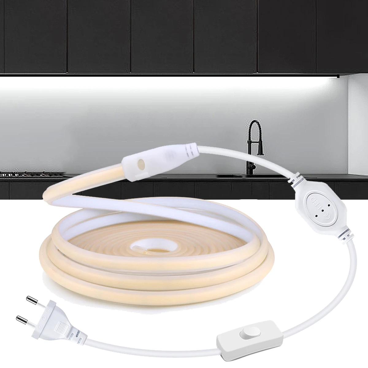 Waterproof 1-30m Tape Strips Kitchen Led Indoor Bedroom Cabinet Light Lamp Decoration 220v Closets Lighting Flexible
Waterproof 1-30m Tape Strips Kitchen Led Indoor Bedroom Cabinet Light Lamp Decoration 220v Closets Lighting Flexible