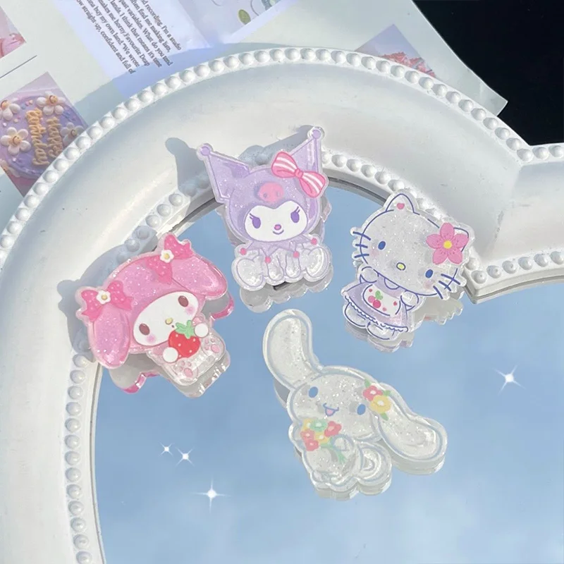 Hello Kitty Mini Sanrio Hair Clip Cinnamoroll Kawaii Anime Ornament Cute Cartoon Kuromi Student Sweet Headwear Gifts for Girls
Hello Kitty Mini Sanrio Hair Clip Cinnamoroll Kawaii Anime Ornament Cute Cartoon Kuromi Student Sweet Headwear Gifts for Girls