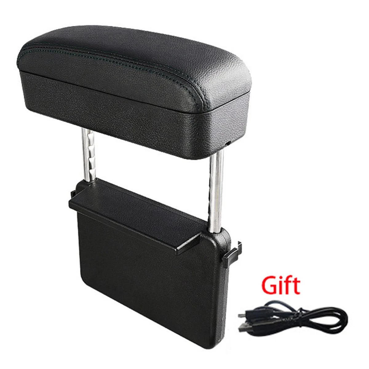 Universal Car Armrest Support Adjustable Auto Elbow Support Storage Box with Wireless Charging Function(Black)
Universal Car Armrest Support Adjustable Auto Elbow Support Storage Box with Wireless Charging Function(Black)