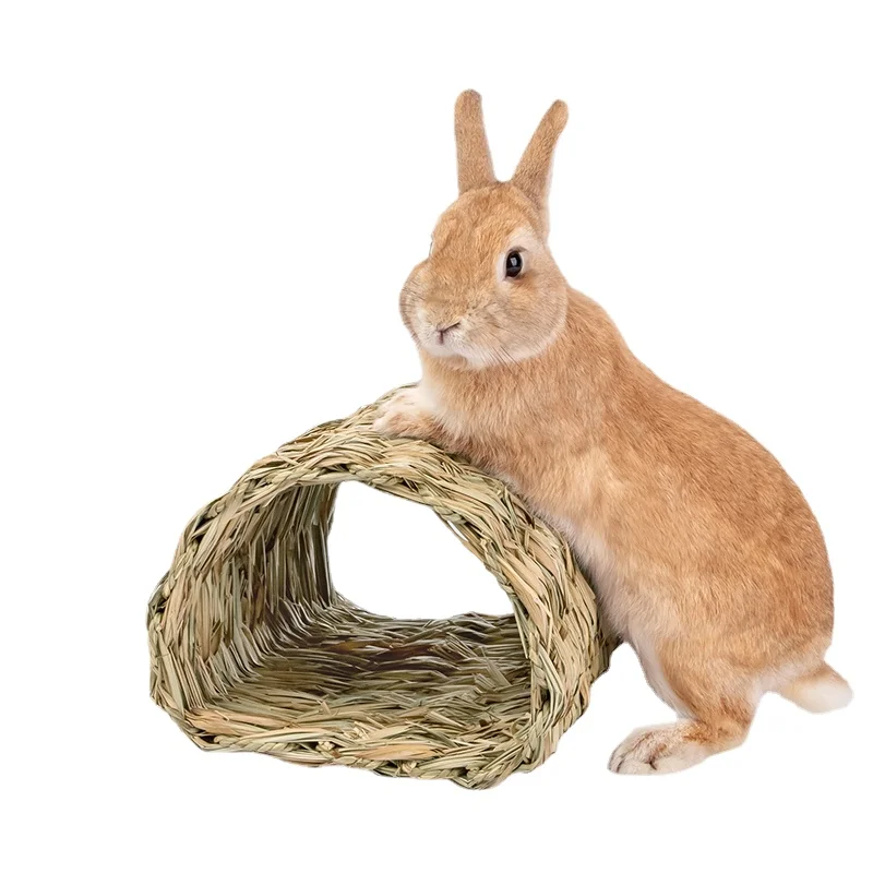 Rabbit Totoro Guinea Pigs Natural Reed Handmade Straw Woven Channel Molar Escape Nest
Rabbit Totoro Guinea Pigs Natural Reed Handmade Straw Woven Channel Molar Escape Nest