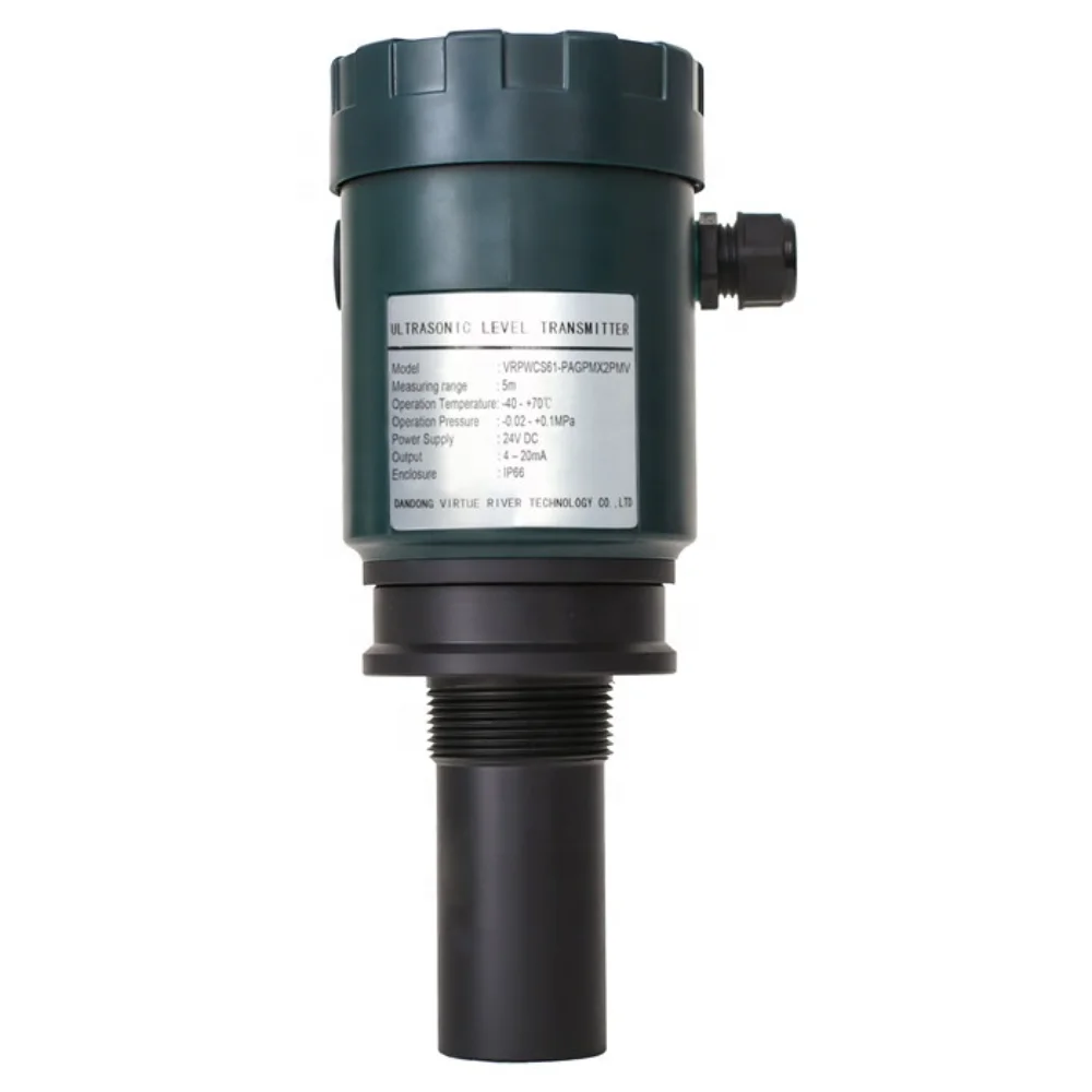 Ultrasonic Liquid Level Transmitter for Fuel Tank Level Measurement or Oil, Chemical, Water From Factory
Ultrasonic Liquid Level Transmitter for Fuel Tank Level Measurement or Oil, Chemical, Water From Factory