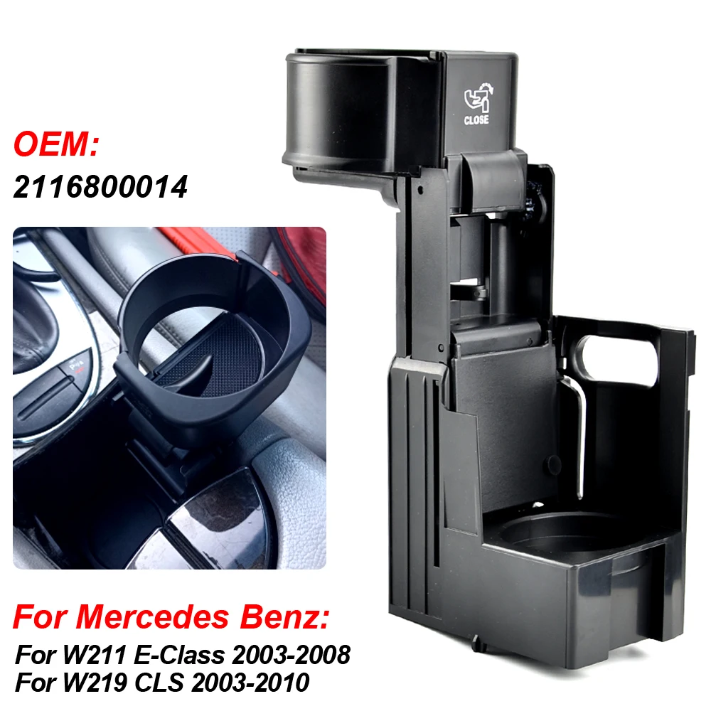 Car Water Cup Holder Center Console Mount Cup Bottle Holder For Mercedes Benz W211 E-Class 2003-2008 Car Accessory 2116800014
Car Water Cup Holder Center Console Mount Cup Bottle Holder For Mercedes Benz W211 E-Class 2003-2008 Car Accessory 2116800014