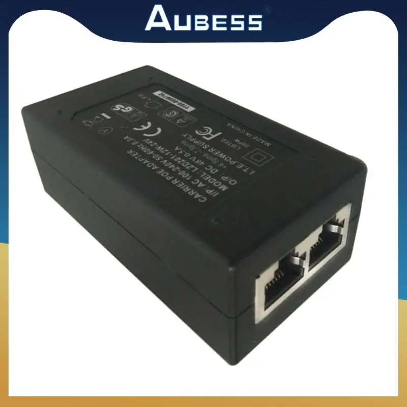 DC 48V 0.5A Black Anti-thunder POE Injector Power Over Ethernet Monitoring Surveillance Power Supply No Oxadation
DC 48V 0.5A Black Anti-thunder POE Injector Power Over Ethernet Monitoring Surveillance Power Supply No Oxadation