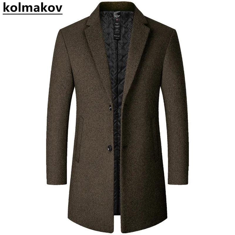 2022 Autumn/Winter New Men's Classic All-Match Solid Color Medium Long Trench Coat Men's Casual Loose High Quality Woolen Coat
2022 Autumn/Winter New Men's Classic All-Match Solid Color Medium Long Trench Coat Men's Casual Loose High Quality Woolen Coat