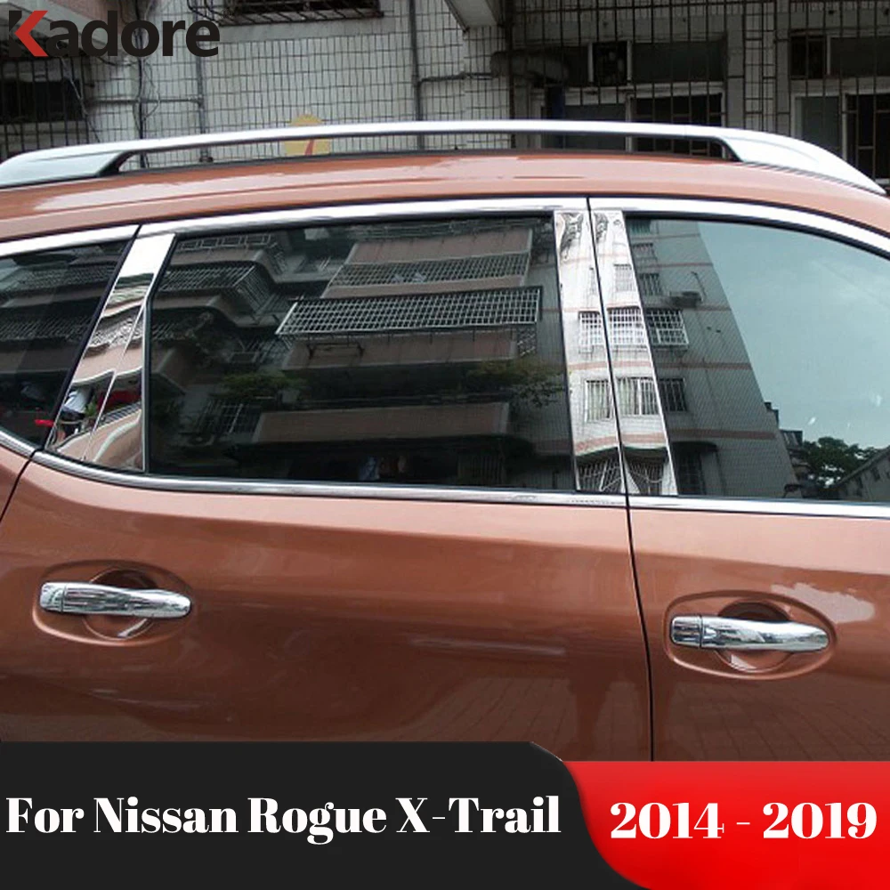 Автомобильные аксессуары для Nissan Rogue X-Trail 2014-2019 нержавеющая окон центральный столб крышка отделка B C колонны формовочная полоса
Автомобильные аксессуары для Nissan Rogue X-Trail 2014-2019 нержавеющая окон центральный столб крышка отделка B C колонны формовочная полоса