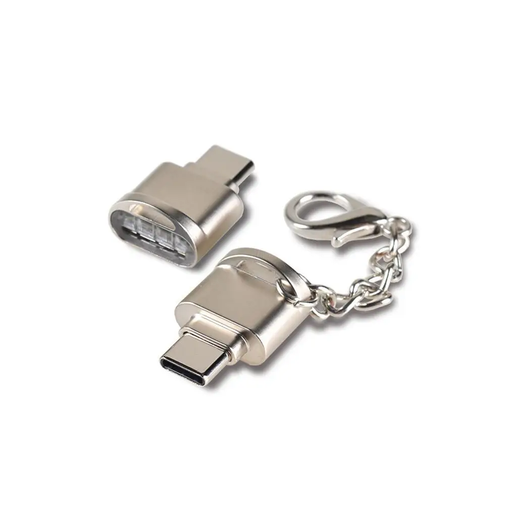 

Type C To Micro-SD TF Adapter OTG USB Adapters Smart Memory Card Reader Micro USB To Type C Micro-SD Adapter For Xiaomi Macbook