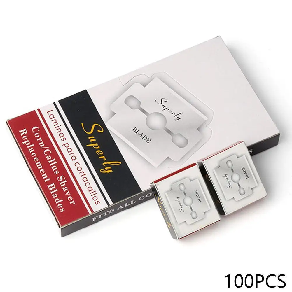 100PC Stainless Steel Replacement Blades For Foot Foot Machine Hard Care Hand Remover Foot File Skin Pedicure Y3M3
100PC Stainless Steel Replacement Blades For Foot Foot Machine Hard Care Hand Remover Foot File Skin Pedicure Y3M3