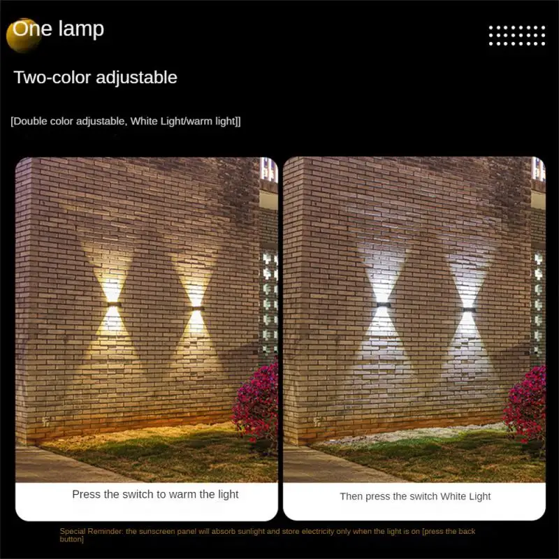 Waterproof Decorative Lamp Lighting Lamps Wall Fitting Courtyard Wall Lamp Super Bright Spotlight Household Decoration Solar
Waterproof Decorative Lamp Lighting Lamps Wall Fitting Courtyard Wall Lamp Super Bright Spotlight Household Decoration Solar