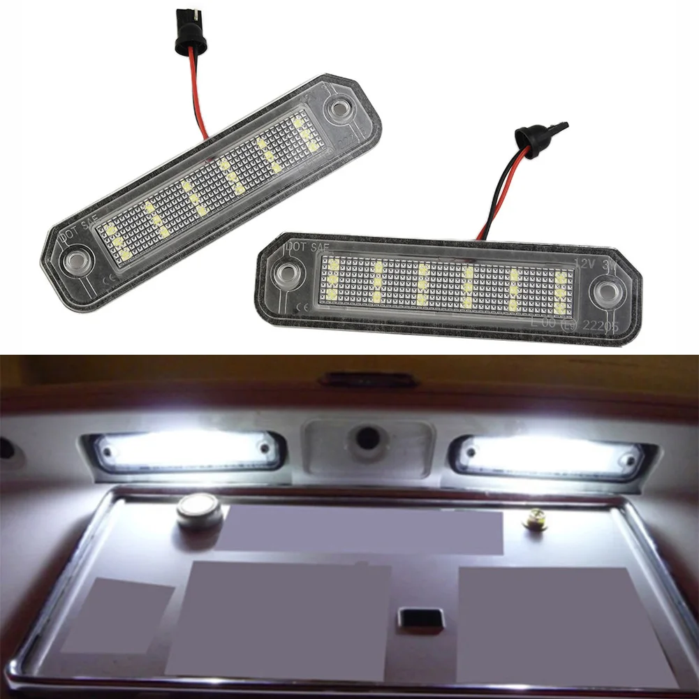 

2pcs LED White License Plate Light For Honda Civic X/Civic 8V-15V 3W 6000K-6500K 300LM 34100-S04-A01 34100S04A01