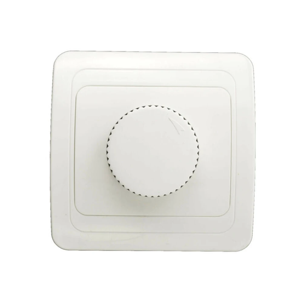 High Quality Brand New Home Rotary Dimmer Switch White 4 To 300W 81 X 81mm For Halogen Light Led European Standard
High Quality Brand New Home Rotary Dimmer Switch White 4 To 300W 81 X 81mm For Halogen Light Led European Standard