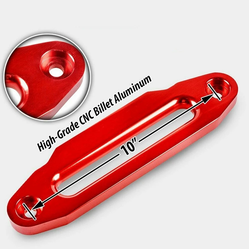 10 дюймов 254 мм алюминиевый сплав Заготовка алюминиевый Hawse Fairlead 8000-15000 фунтов ATV UTV синтетический трос для лебедки 
10 дюймов 254 мм алюминиевый сплав Заготовка алюминиевый Hawse Fairlead 8000-15000 фунтов ATV UTV синтетический трос для лебедки