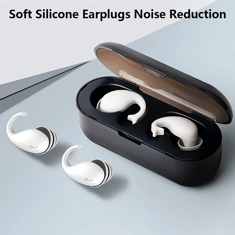 1 Pair Soft Silicone Earplugs Noise Reduction Ear Plugs for Travel Study Sleep Waterproof Hear Safety Anti-noise Ear Protector
1 Pair Soft Silicone Earplugs Noise Reduction Ear Plugs for Travel Study Sleep Waterproof Hear Safety Anti-noise Ear Protector
