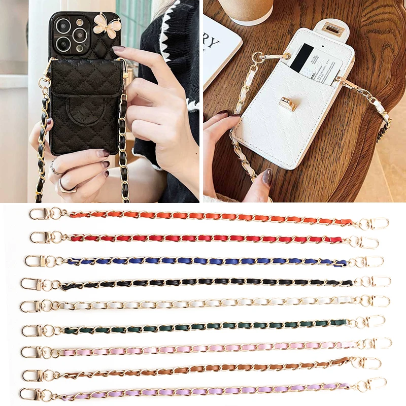 37cm Fashion PU Leather Metal Handbag Chain Adjustable Replaceable Shoulder Bag Straps Crossbody Backpack Belts Accessories
37cm Fashion PU Leather Metal Handbag Chain Adjustable Replaceable Shoulder Bag Straps Crossbody Backpack Belts Accessories