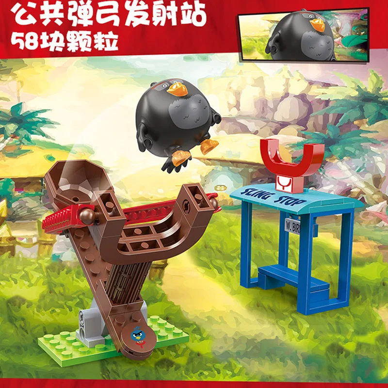 Kids Building Blocks Little Bird Building Bricks Slingshot Angry Animal Great for Birthday Gift Assembly Bricks Children Toys
Kids Building Blocks Little Bird Building Bricks Slingshot Angry Animal Great for Birthday Gift Assembly Bricks Children Toys