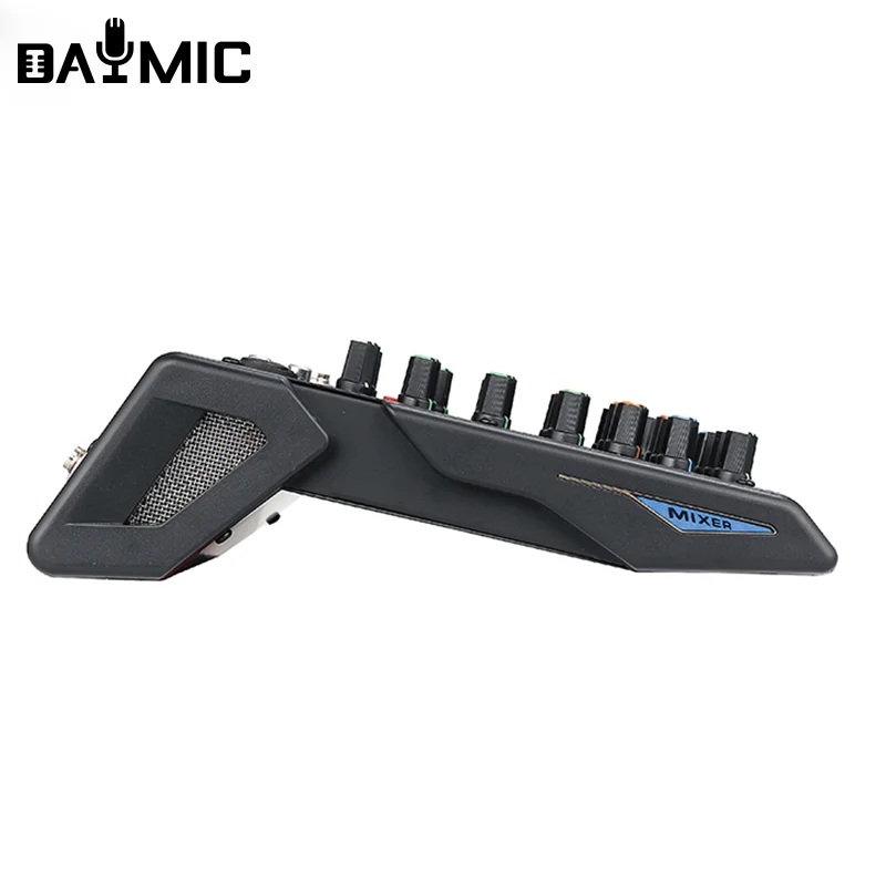 Professional stage live studio Karaoke Mini Audio mixer USB sound mixing console DJ KTV Show 7 channels
Professional stage live studio Karaoke Mini Audio mixer USB sound mixing console DJ KTV Show 7 channels