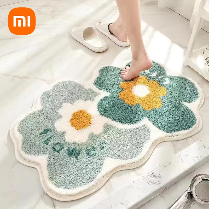 Роскошный коврик для ванной комнаты Xiaomi с цветочным принтом, супер впитывающий, быстросохнущий, нескользящий, мягкий и прочный, подходит для ванной комнаты, спальни
Роскошный коврик для ванной комнаты Xiaomi с цветочным принтом, супер впитывающий, быстросохнущий, нескользящий, мягкий и прочный, подходит для ванной комнаты, спальни